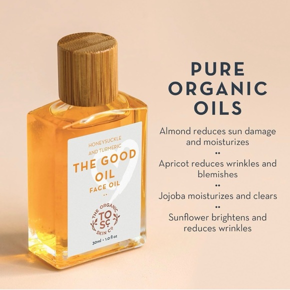 Organic Skin The Good Oil Honeysuckle & Turmeric Face Oil 1 oz - 30 ml - Picture 3 of 5